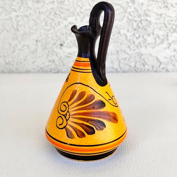 Ancient Greek Style Greek Gods Decorative Pottery Orpheus Plate Apollo Pitcher - Picture 5 of 16